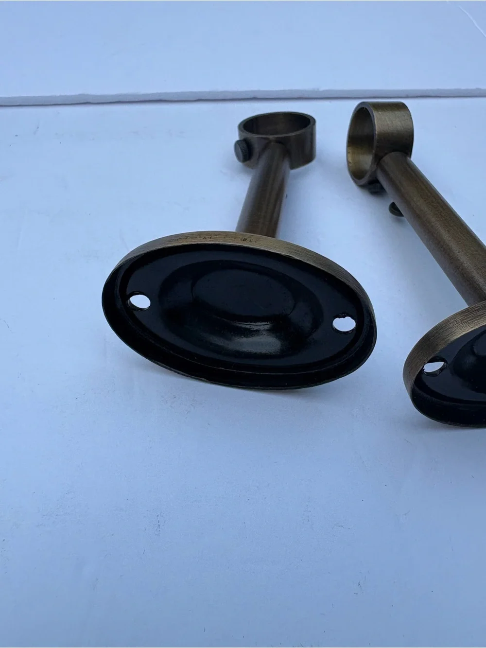 Set of 2 NWOT Anthropologie Smithery Curtain Rod Brackets